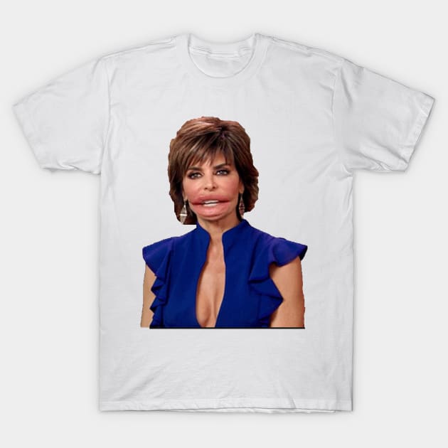 LISA RINNA big lips T-Shirt by ematzzz